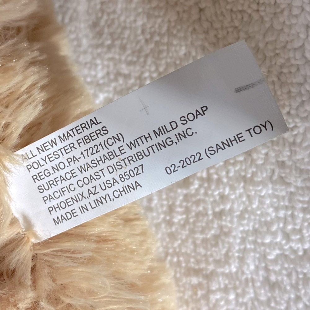 5/$35 Tan Brown Puppy Teddy Bear Plush Toy Stuffed Animal 2022 - Picture 4 of 11